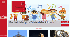 Desktop Screenshot of opera-nice.org