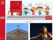 Tablet Screenshot of opera-nice.org